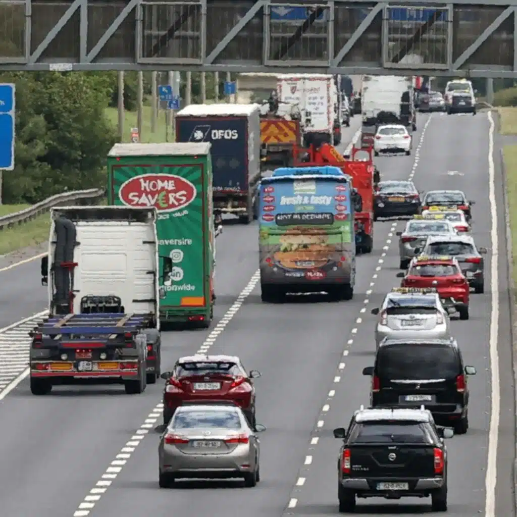 Are Irish drivers guilty of ‘middle lane hogging’?