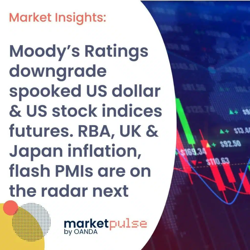 Stocks down after US credit rating downgrade