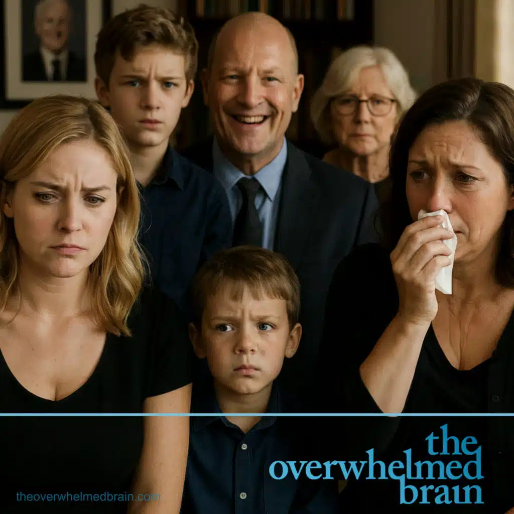 Some people are a black hole of suck all your life then they're gone