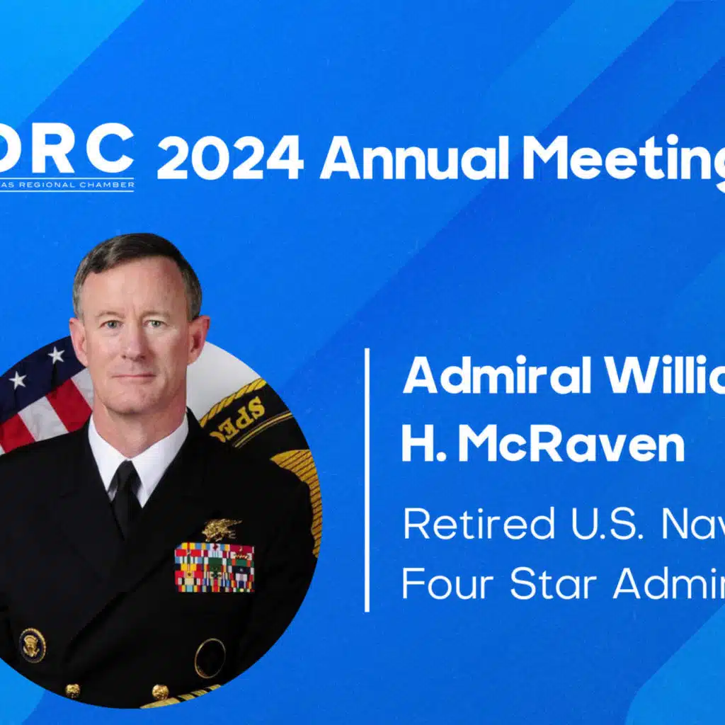 McRaven addresses Dallas Regional Chamber's 2024 annual meeting