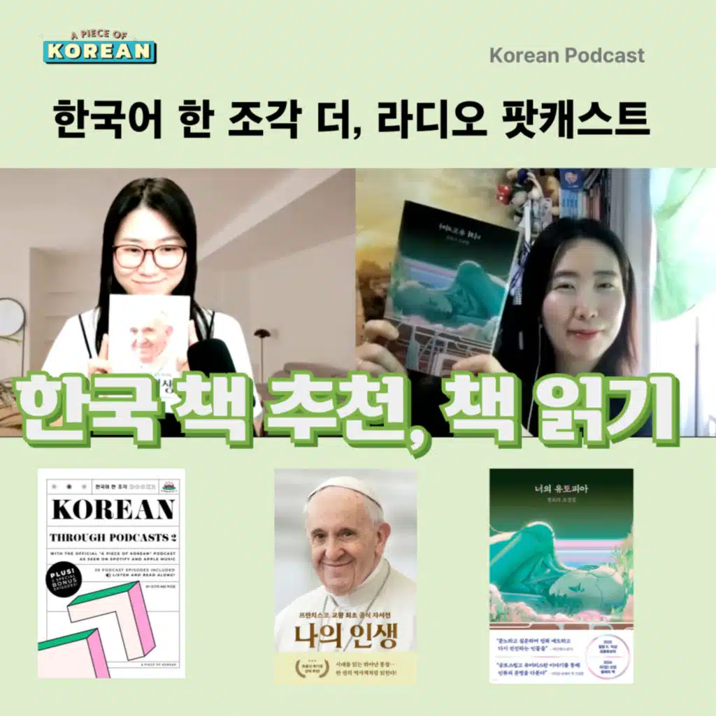 226. [더라디오] 9회 한국 책 추천, 책 읽기📚 Reading Korean books