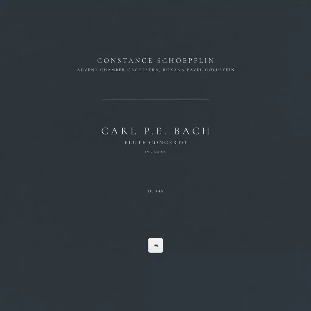 Flute Concerto in G Major, H. 445