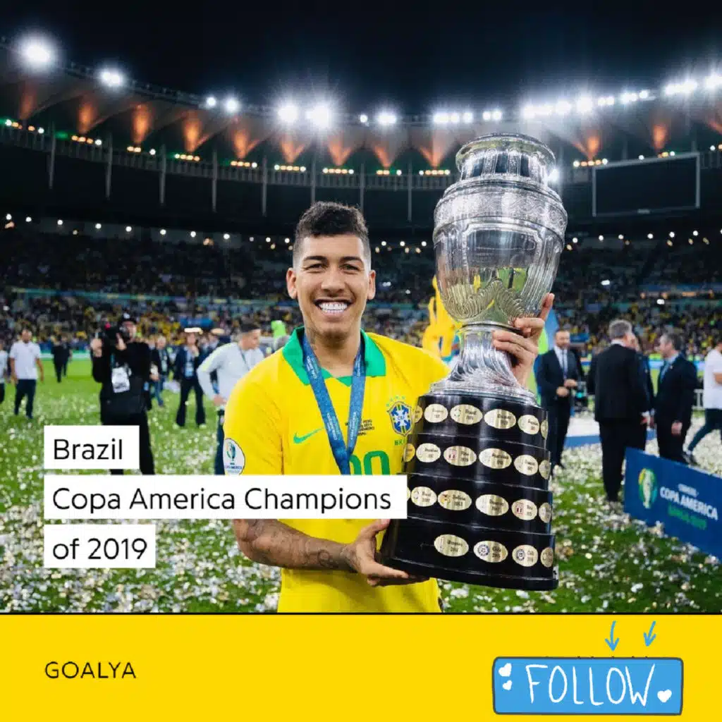 Brazil Copa America Champions