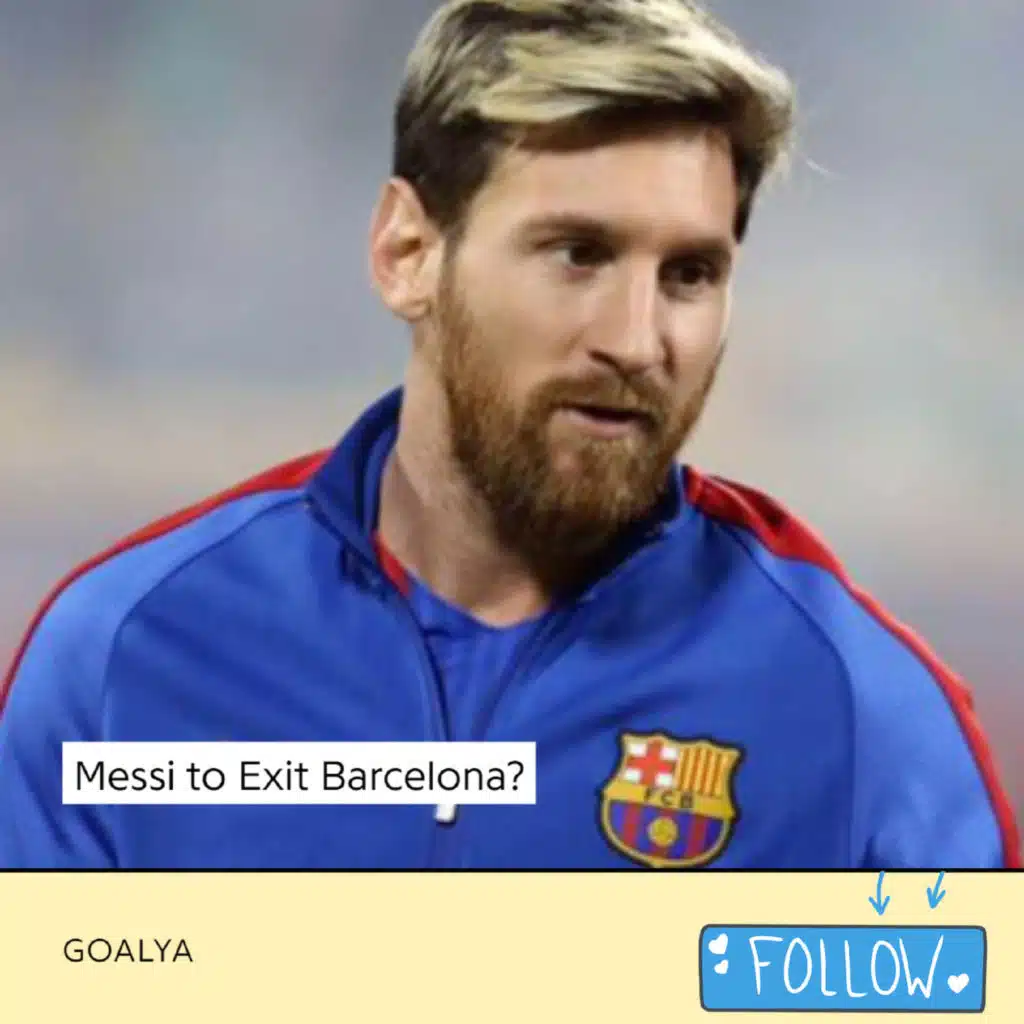 Messi to exit Barcelona ?