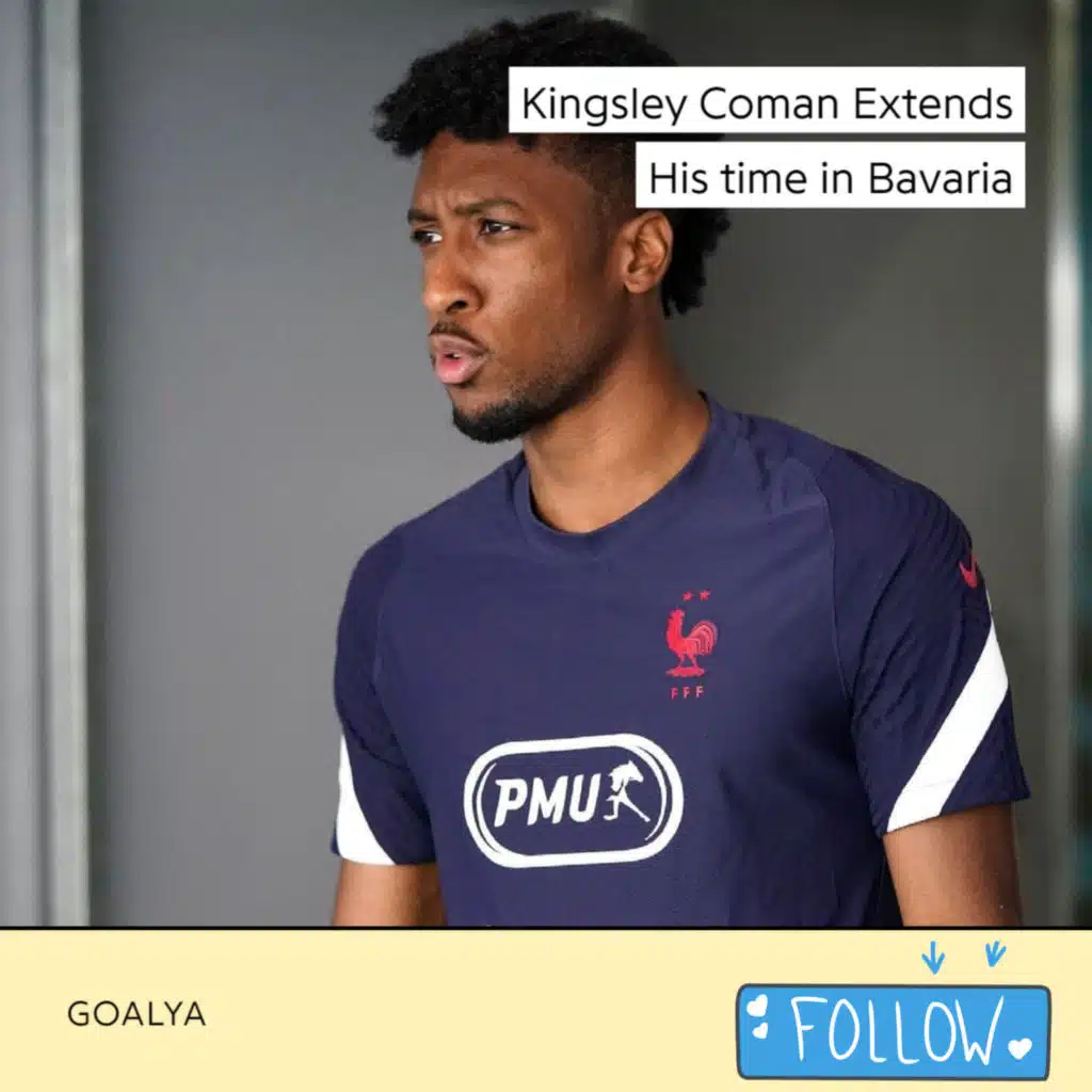Kingsley Coman Signs Up Until 2027 | FC Bayern Munich