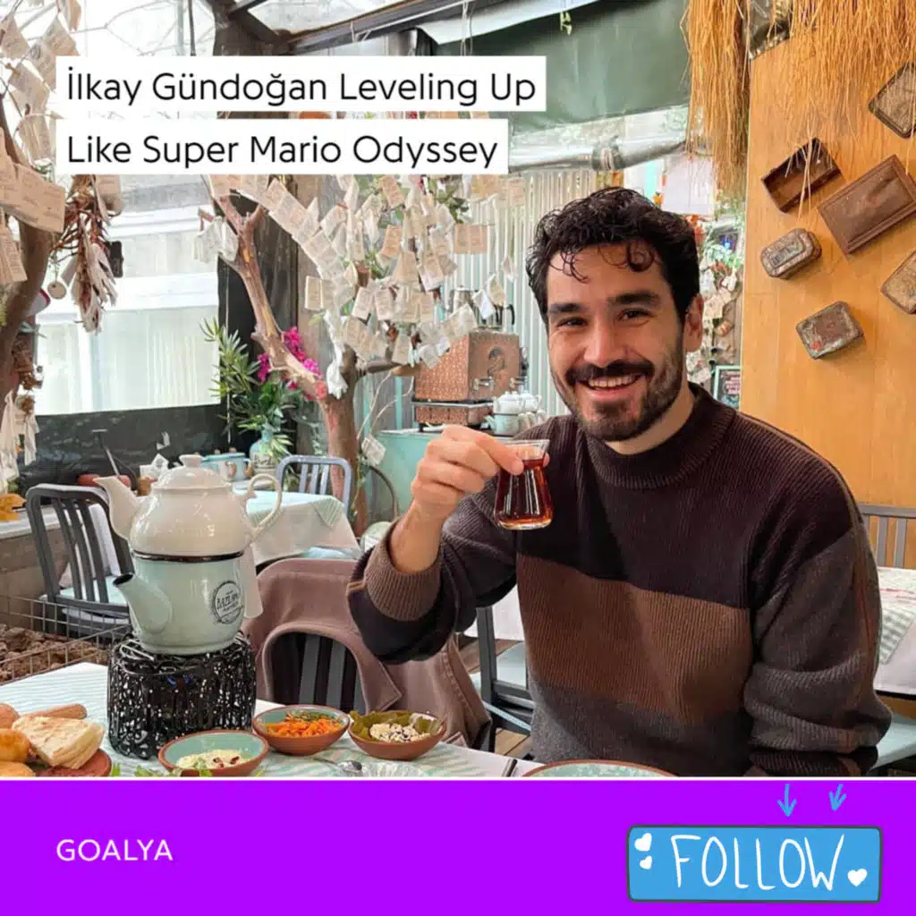 İlkay Gündoğan Leveling Up Like Super Mario Odyssey | Manchester City F.C.