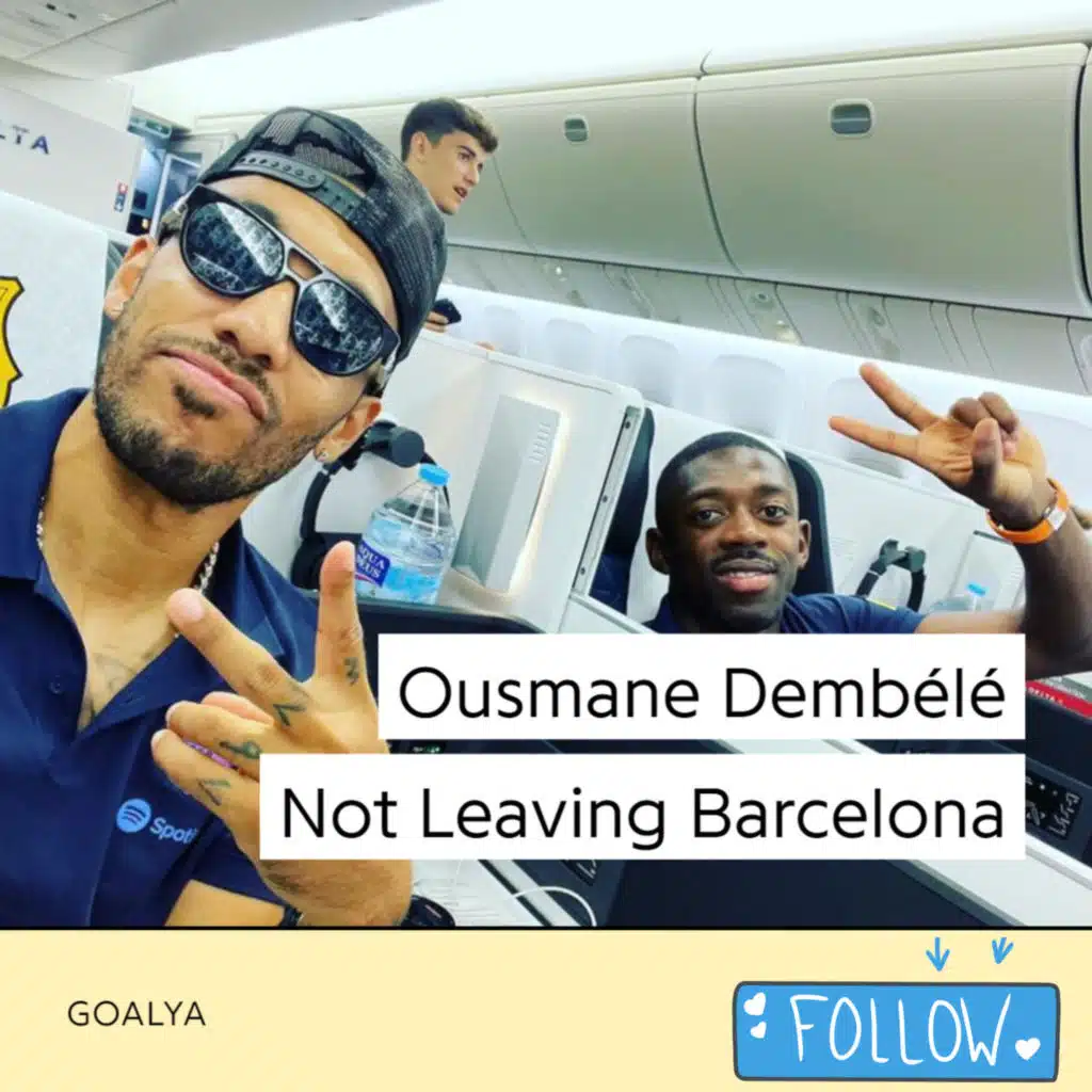 Ousmane Dembélé Se Queda | FC Barcelona