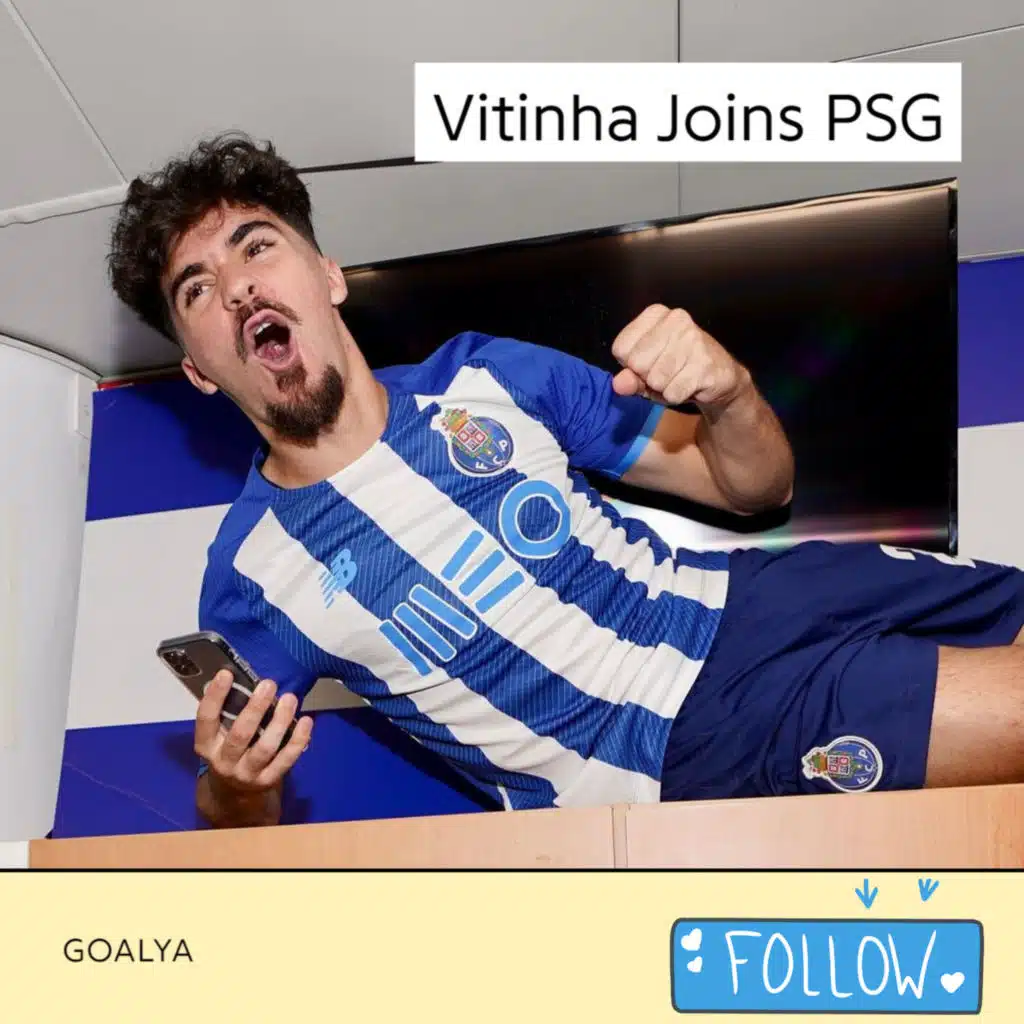 Vitinha Joins PSG | Paris Saint-Germain F.C.