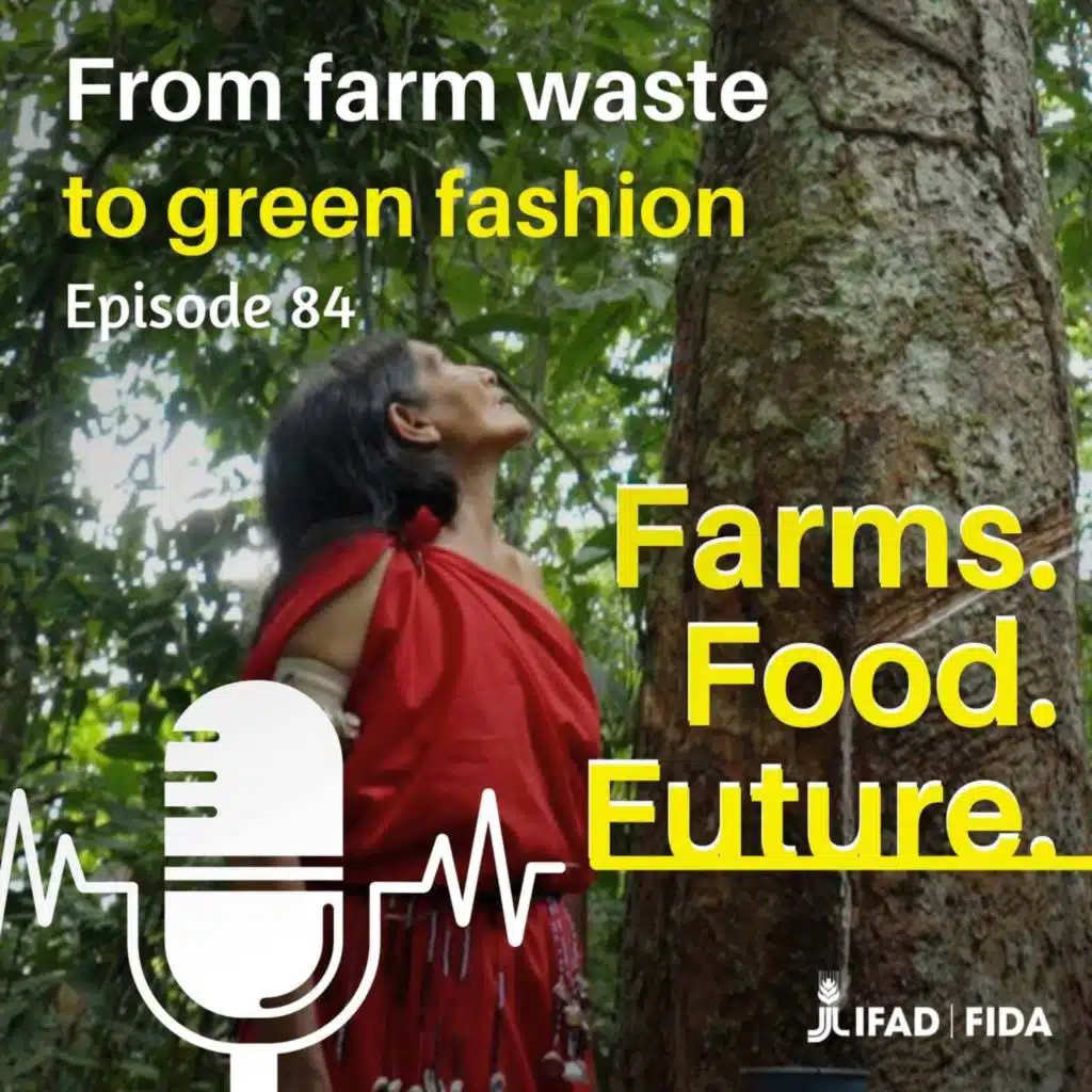From farm waste to green fashion