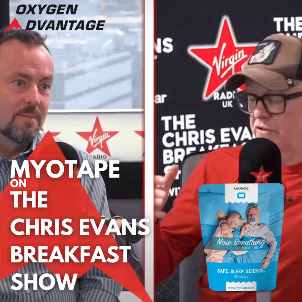 "For the first time in my life, I nose breathed.. because of Patrick McKeown's MyoTape" - The Chris Evans Breakfast Show