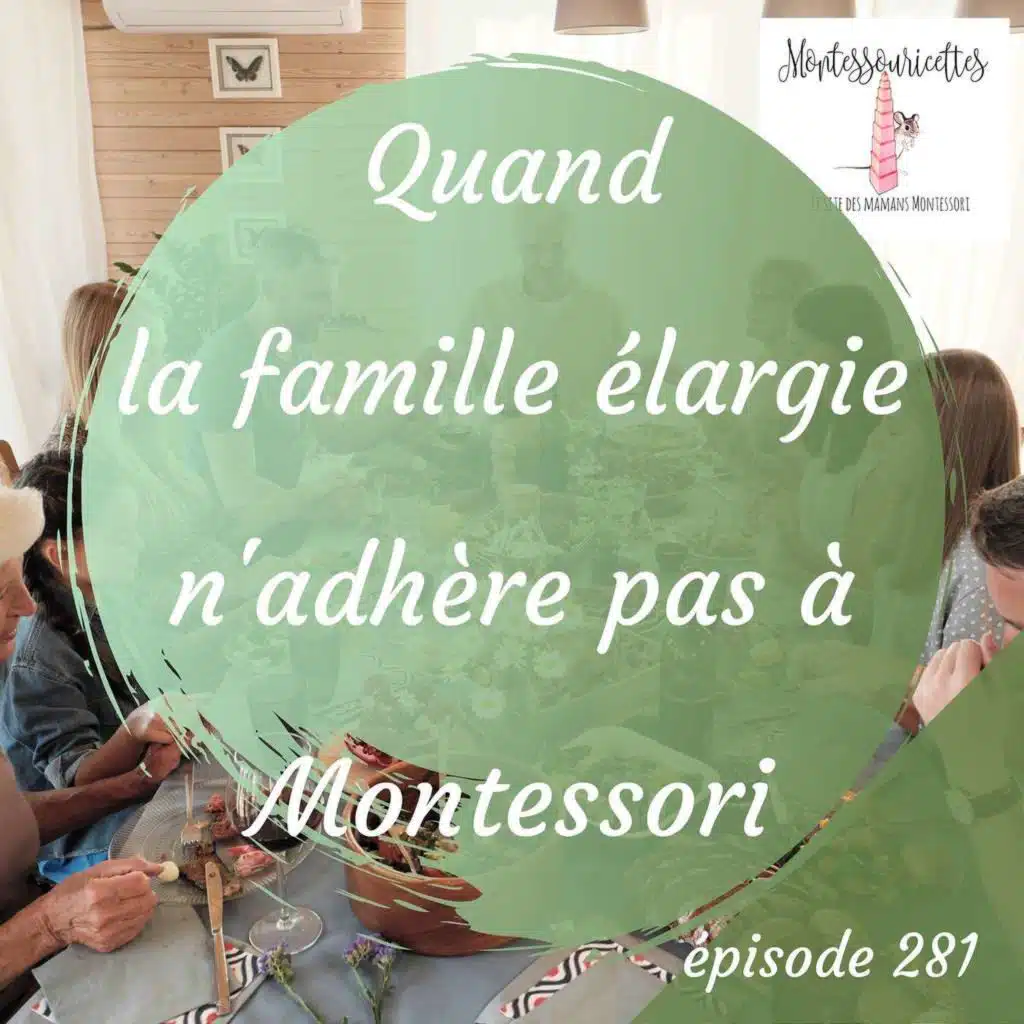 281. Quand la famille élargie n'adhère pas à Montessori