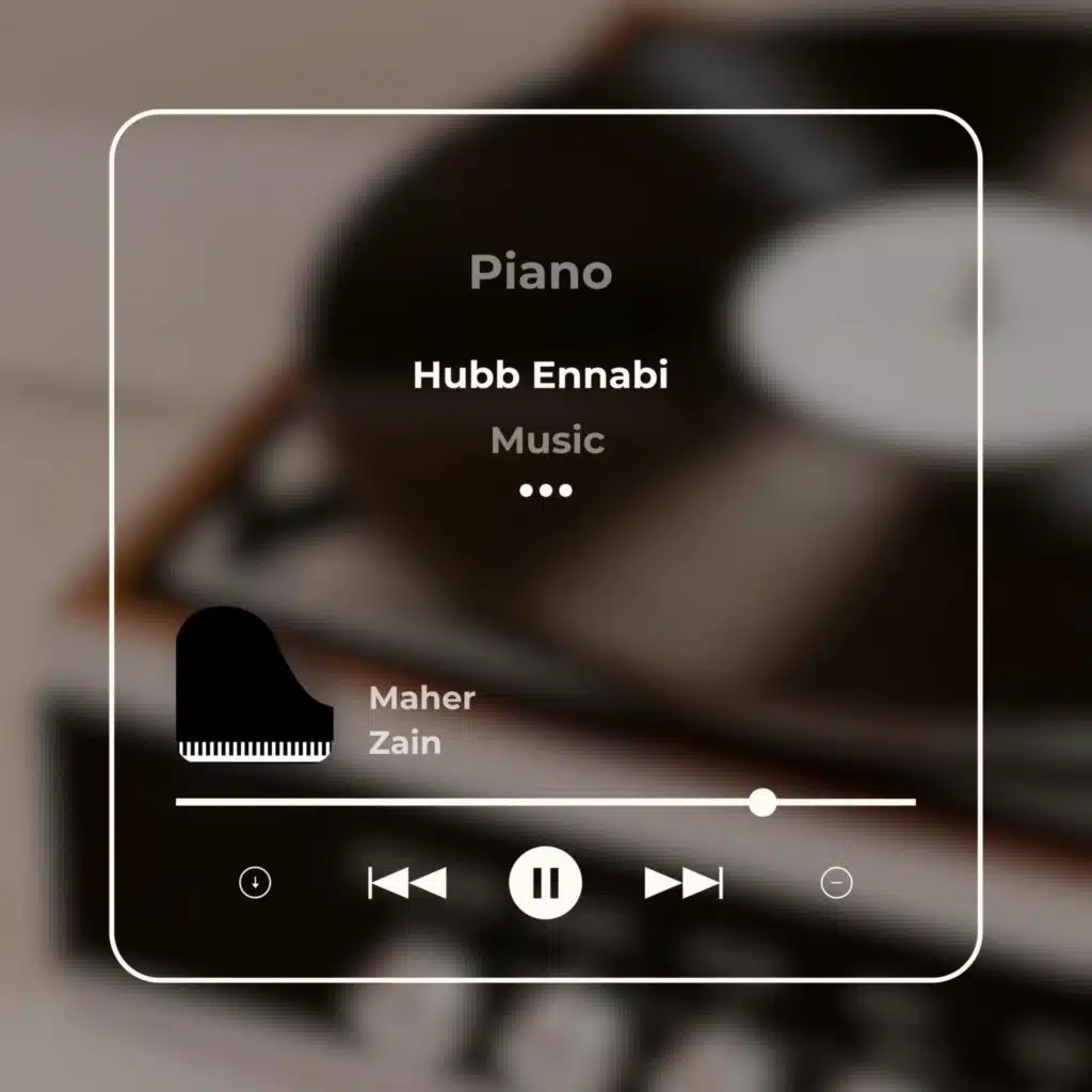 Maher Zain - Hubb Ennabi ماهر زين - حب النبي كوفر Piano