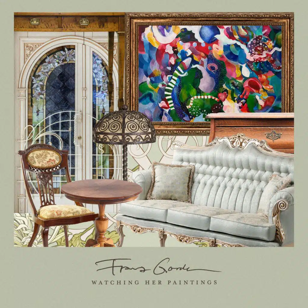 Watching Her Paintings