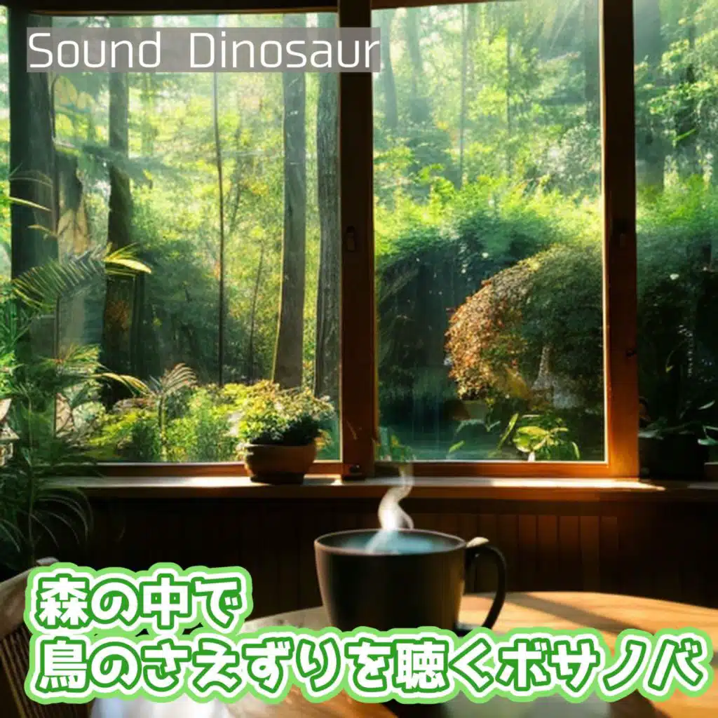 森の中で鳥のさえずりを聴くボサノバ