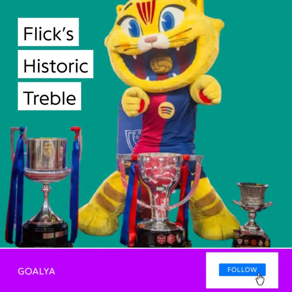 Hansi Flick's Historic Treble: How Barcelona Conquered Spain
