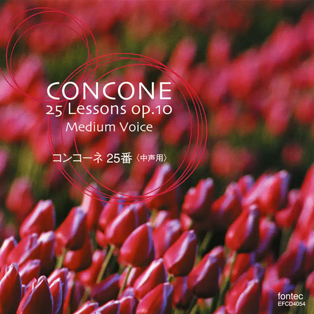 コンコーネ 25番 (中声用) [固定ド唱] －監修:嶺 貞子－
