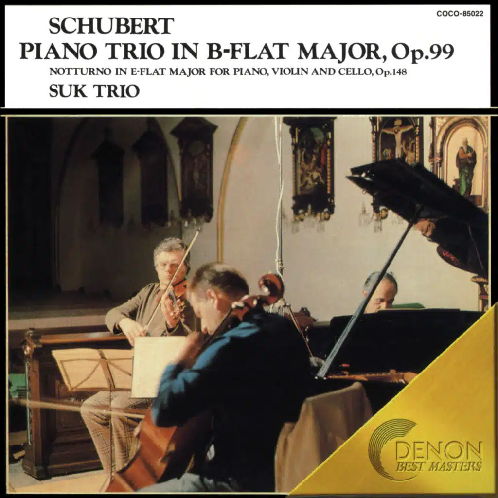 Schubert: Piano Trio in B-flat Major, Op.99 / Notturno