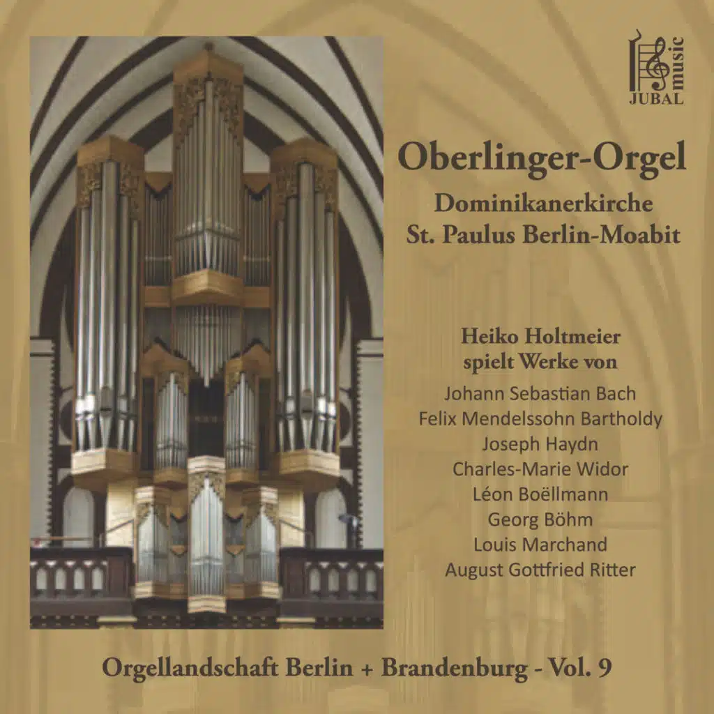 Oberlinger-Orgel: Dominikanerkirche St. Paulus, Berlin-Moabit