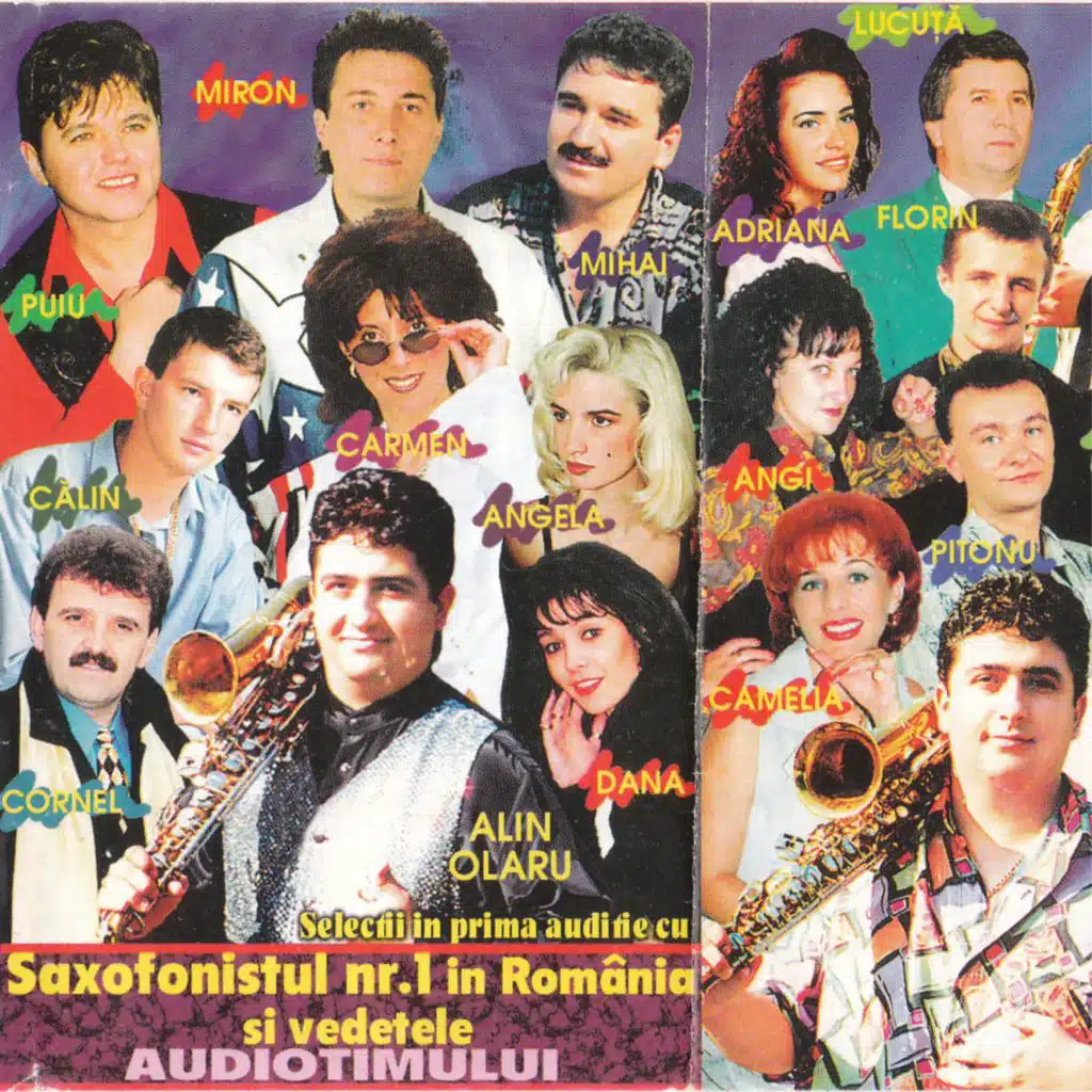 Saxofonistul Nr. 1 in Romania si vedetele Audiotimului