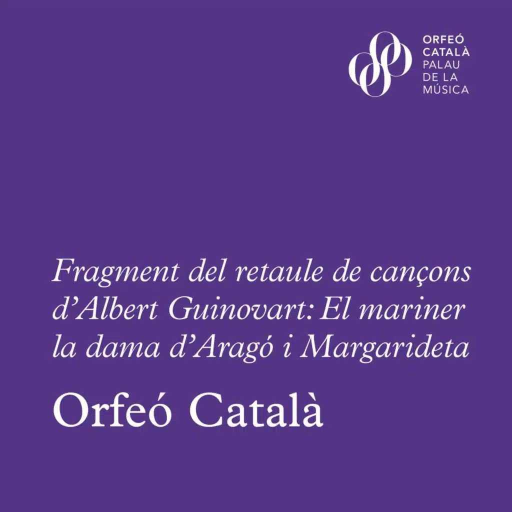 Fragment del retaule de cançons d’Albert Guinovart: El mariner – la dama d’Aragó i Margarideta