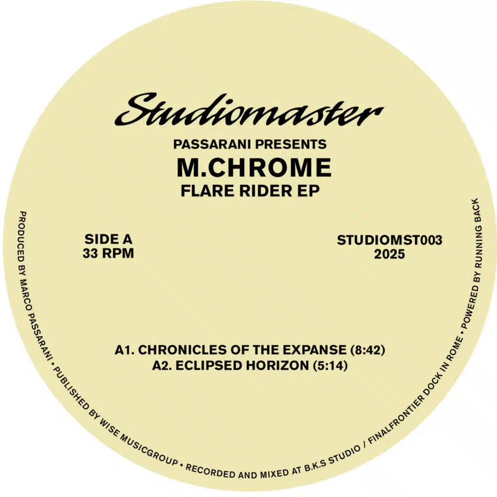 presents M.Chrome - Flare Rider