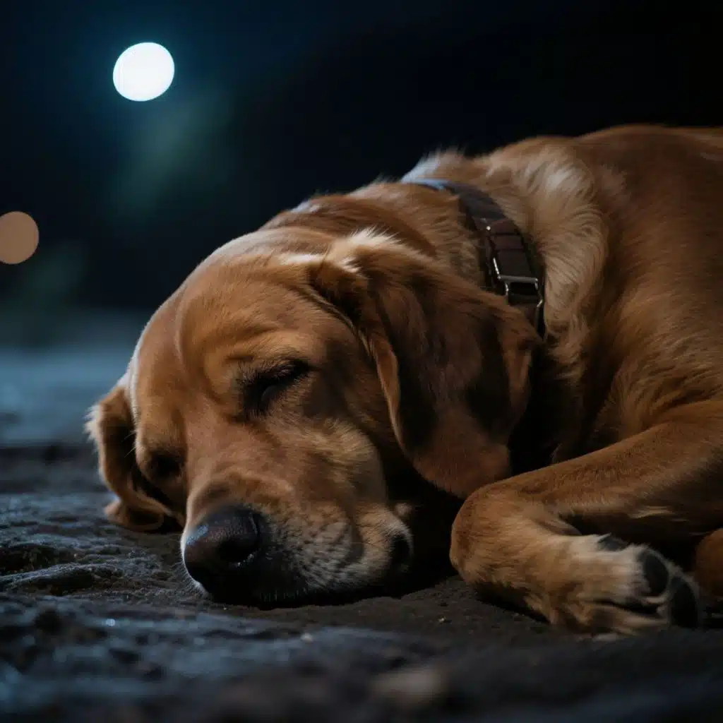 Guitar Music Soothes Dogs at Night