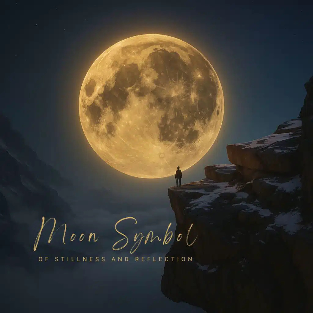 Moon Symbol of Stillness and Reflection
