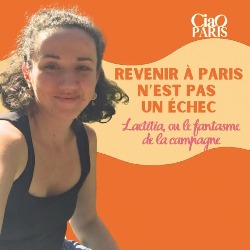 Laetitia revient : l'antiguide Ciao Paris