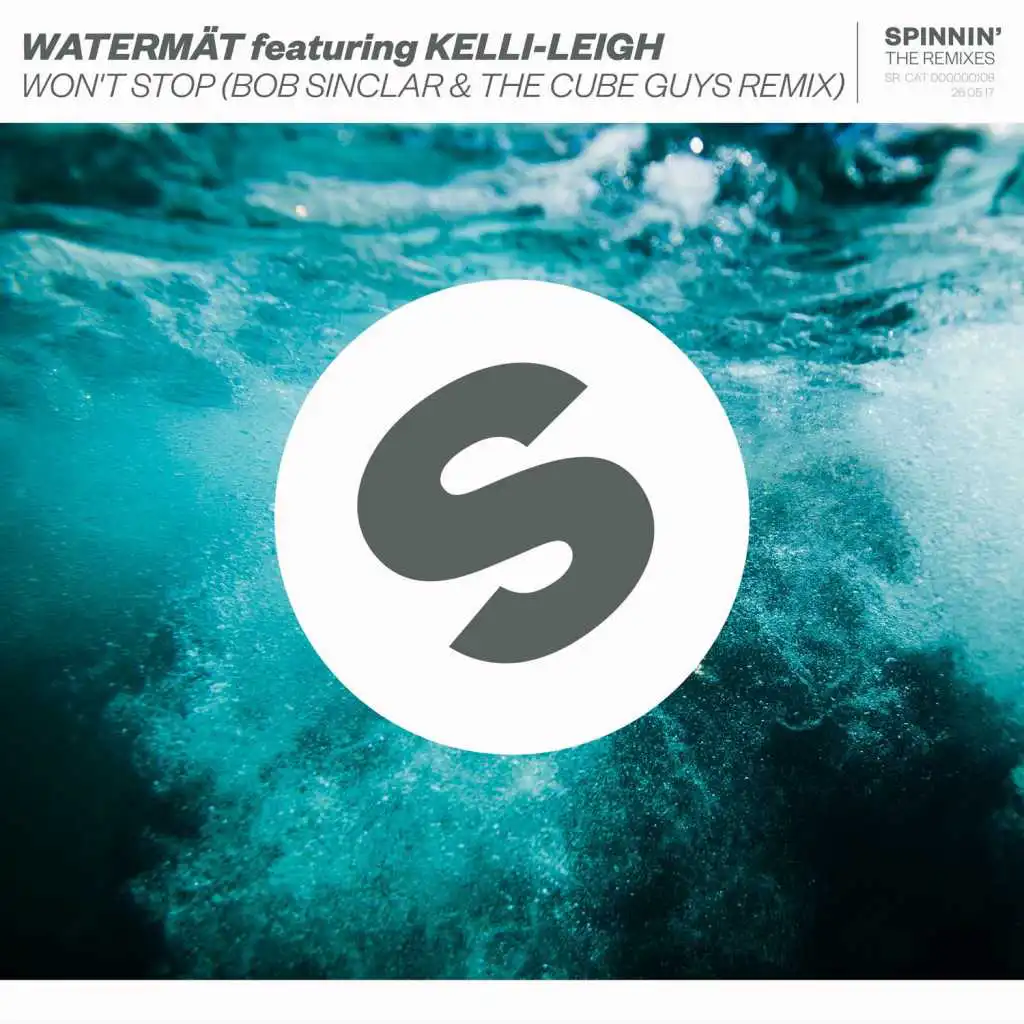 Won't Stop (feat. Kelli-Leigh) [Bob Sinclar & The Cube Guys Remix]