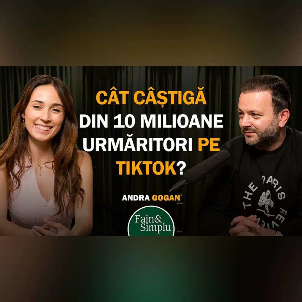 ANDRA GOGAN, CEA MAI URMĂRITĂ ROMÂNCĂ PE TIKTOK, ”SUNT FEMEIE, VREAU O FAMILIE!” | Fain & Simplu 250