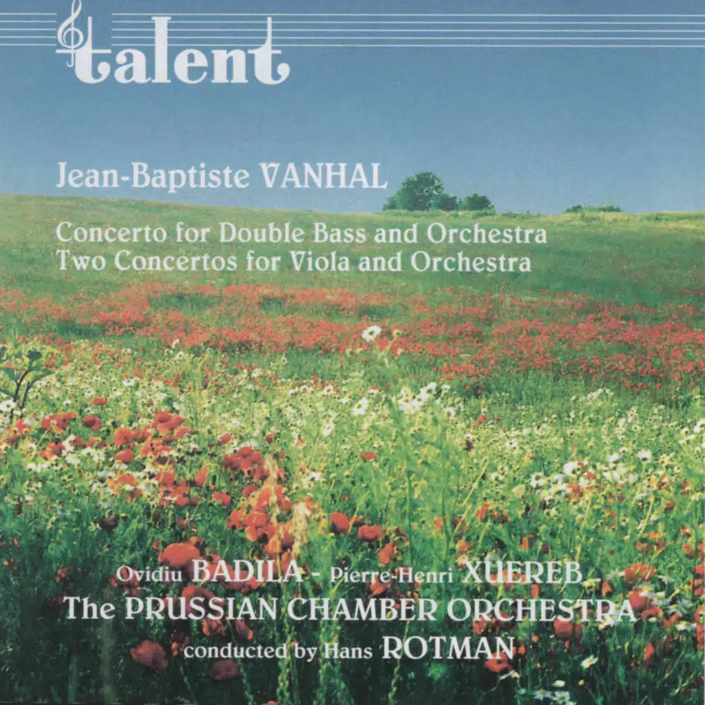 Vanhal: Concerto for Double Bass and Orchestra / Two Concertos for Viola and Orchestra