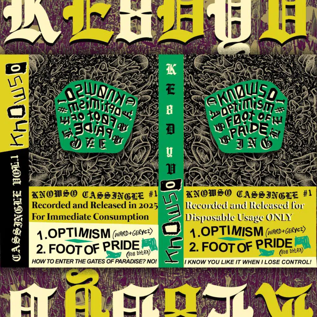 Cassingle #1: Optimism & Foot of Pride