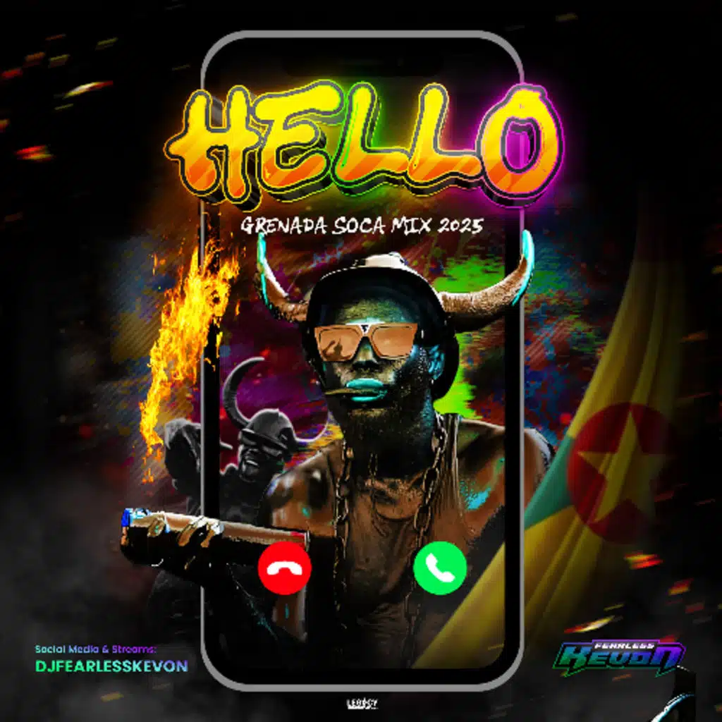 DjFearlessKevon - Hello (Grenada Power Soca Mix 2025)