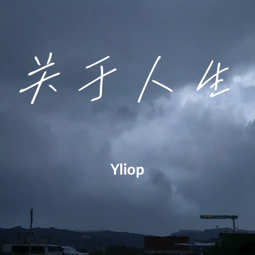 下雨的天空