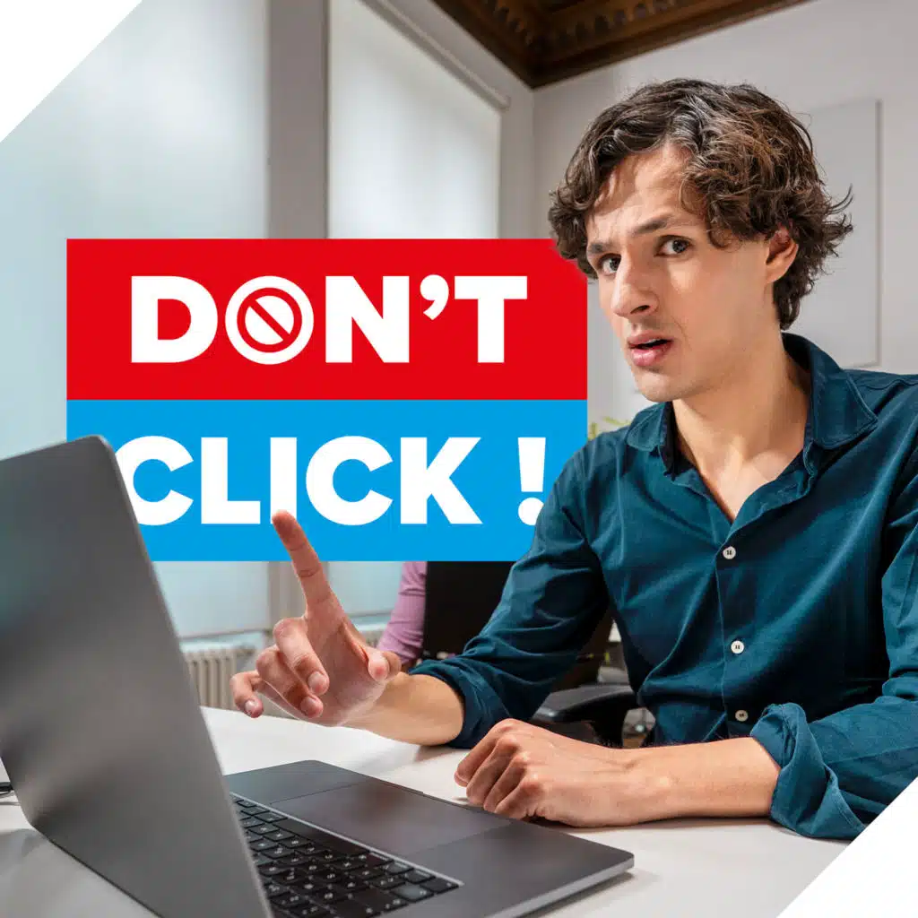 Don't click