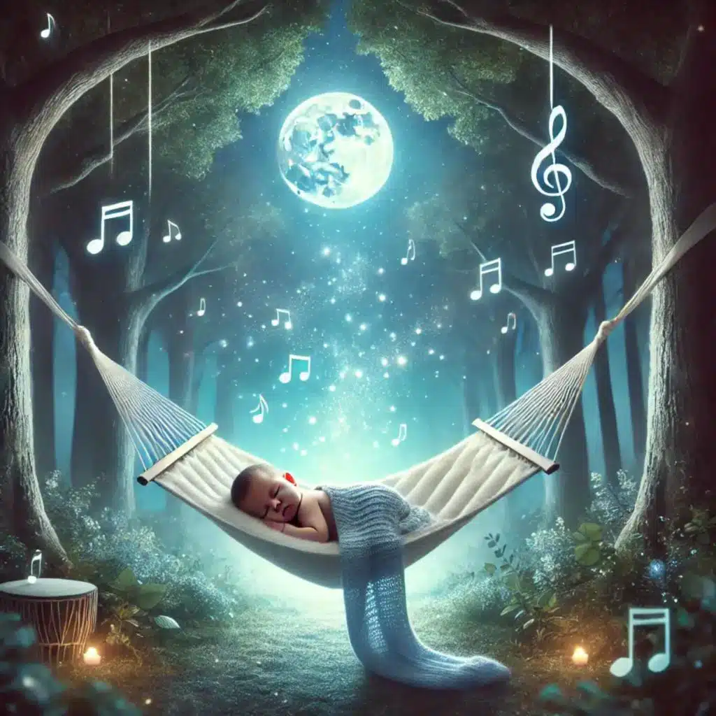 Bebê Dorme a Noite Inteira com Melodias Leves