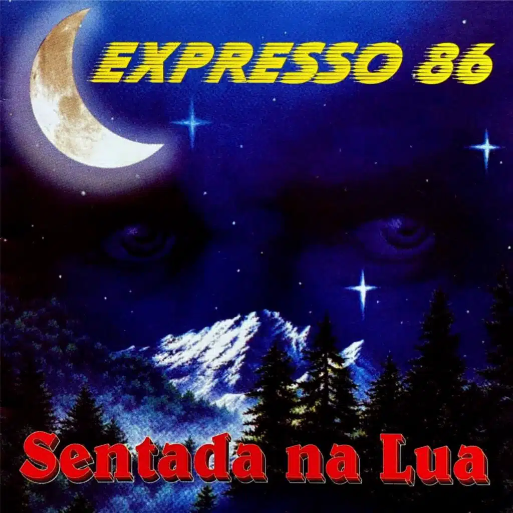 Sentada na Lua