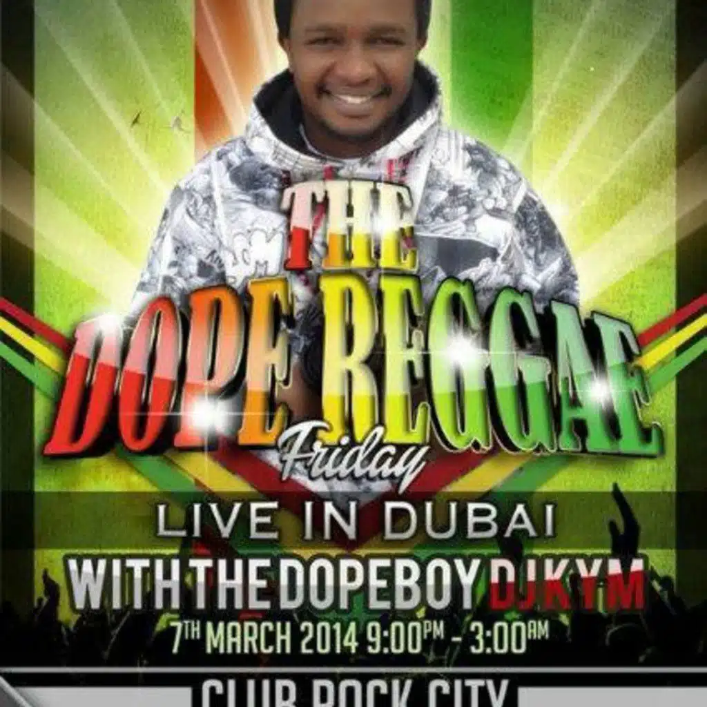 DJ KYM NICKDEE - Live In Dubai Reggae Mix