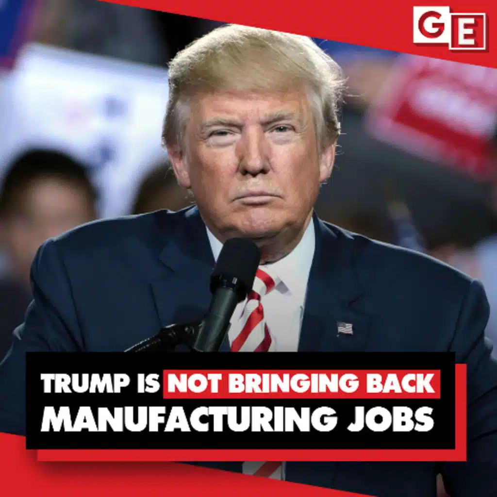 This is why Trump's tariffs will NOT bring manufacturing back to the US