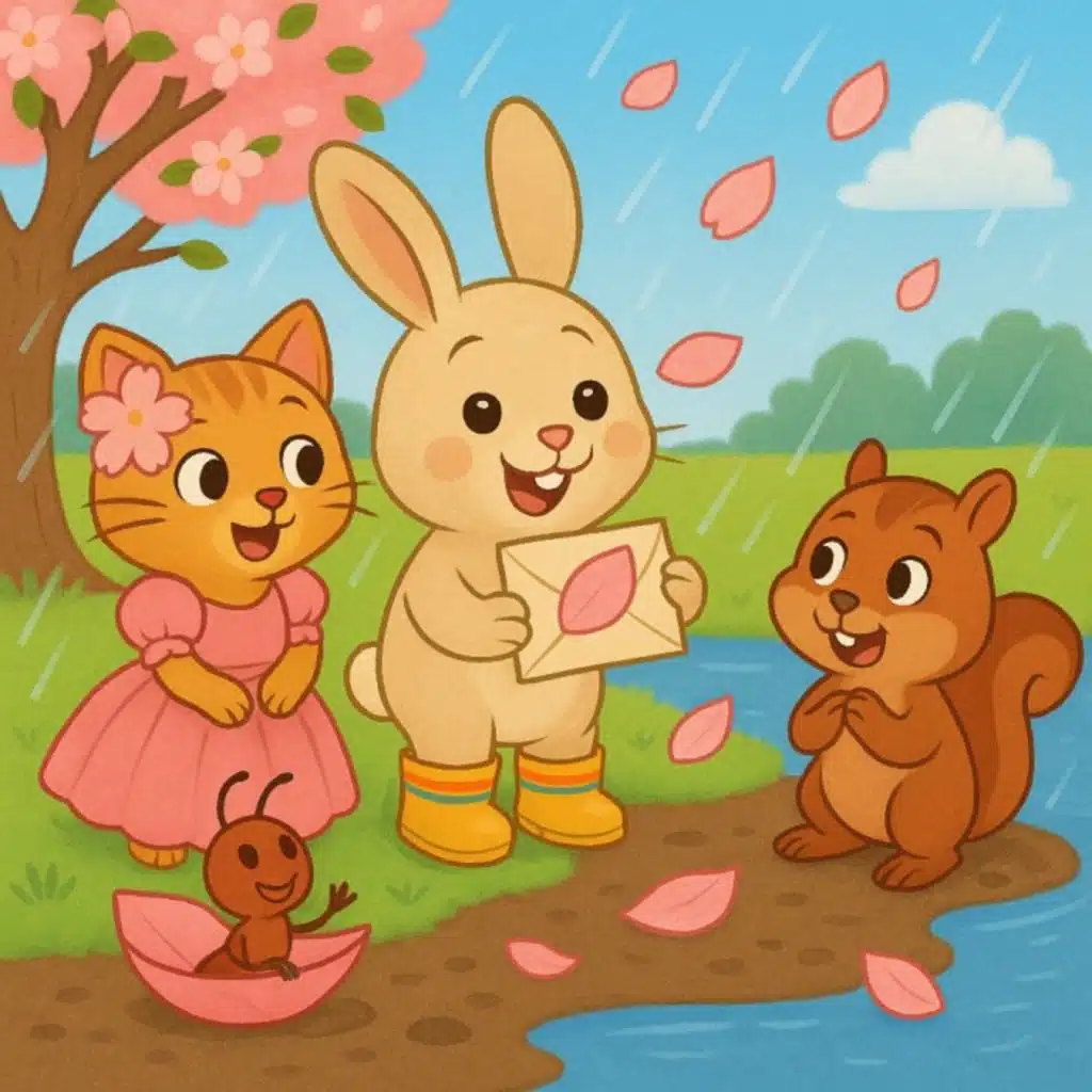 قصص روضة الأطفال: هدايا الأرنب الصغير