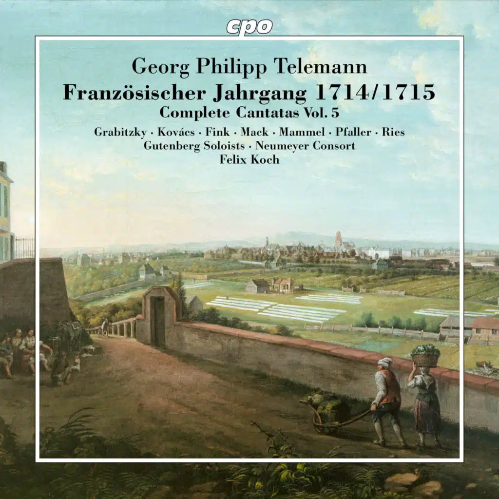 Georg Philipp Telemann: Französischer Jahrgang 1714/1715 - Complete Cantatas Vol. 5