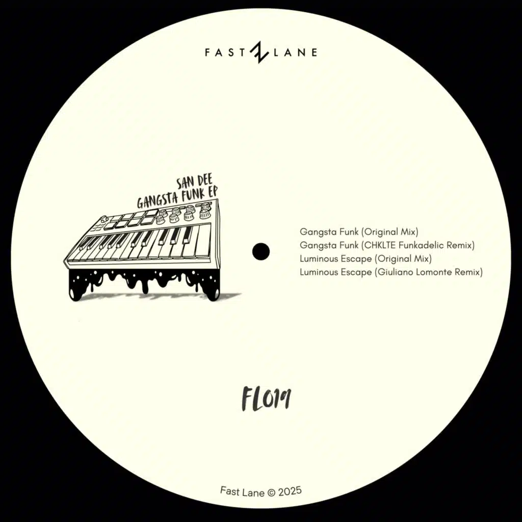 FL019 GANGSTA FUNK EP Remixes from Giuliano Lomonte & CHKLTE