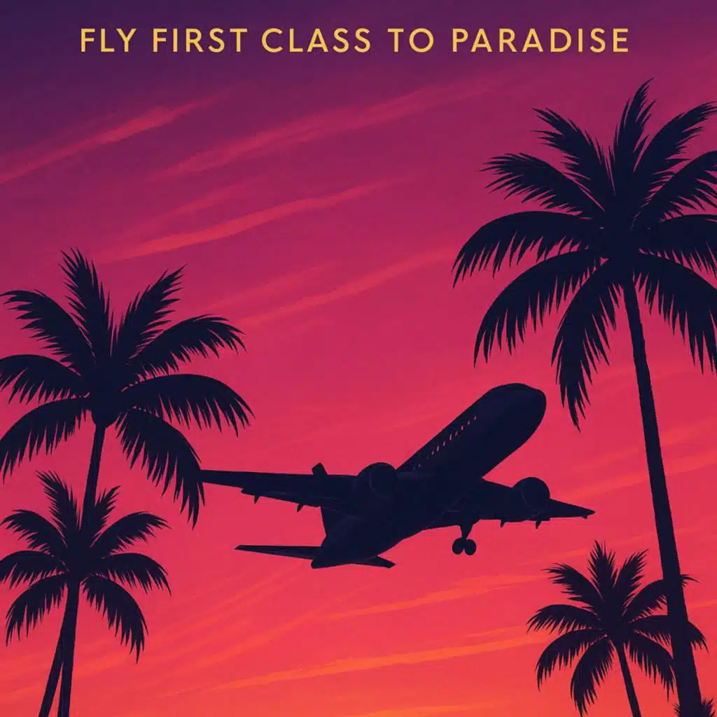 Fly First Class to Paradise