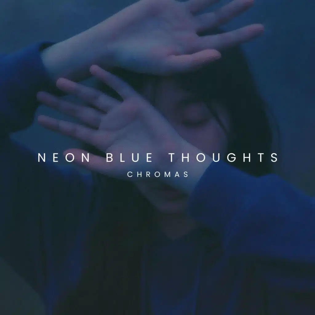 neon blue thoughts