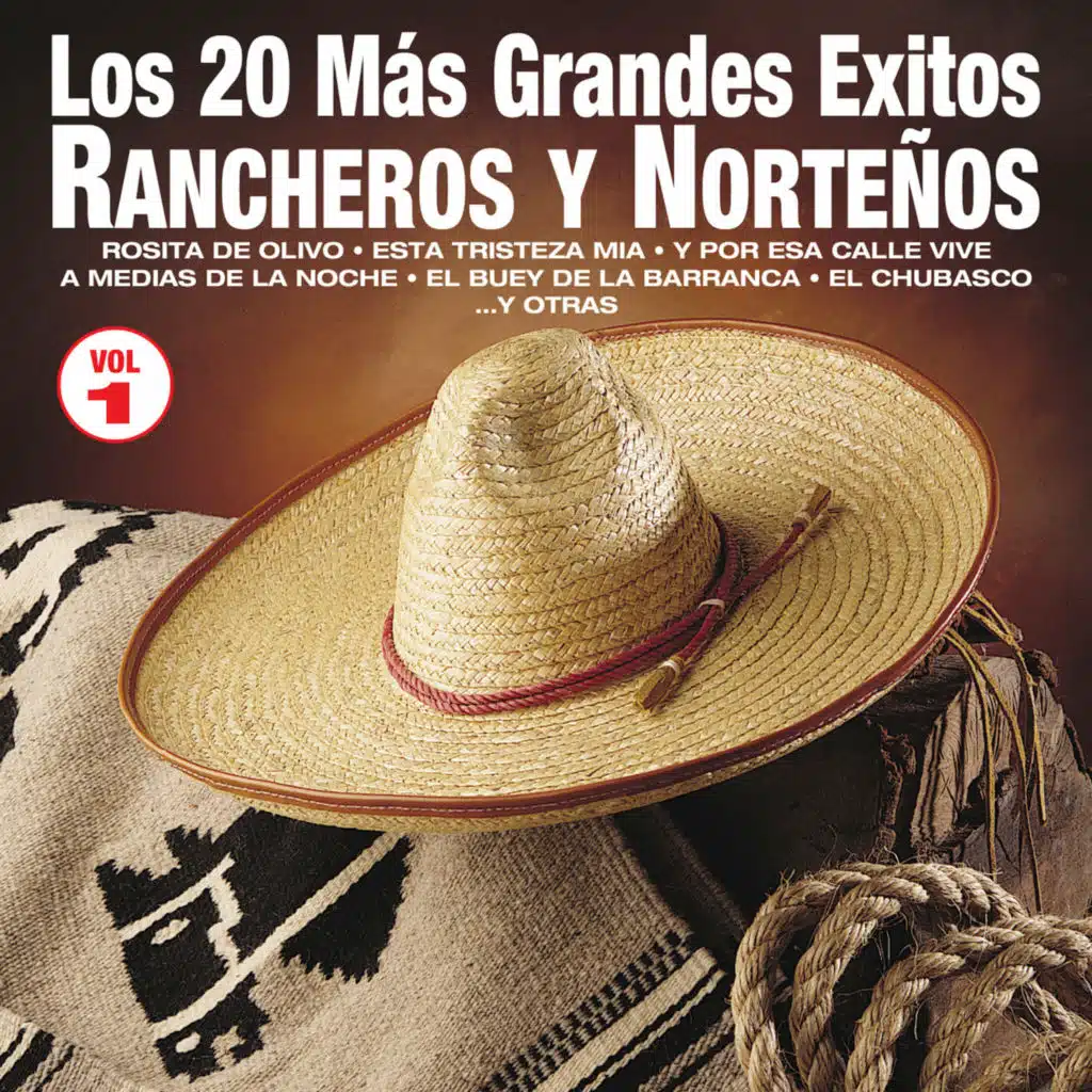 Los 20 Más Grandes Éxitos Rancheros y Norteños  Vol. 1