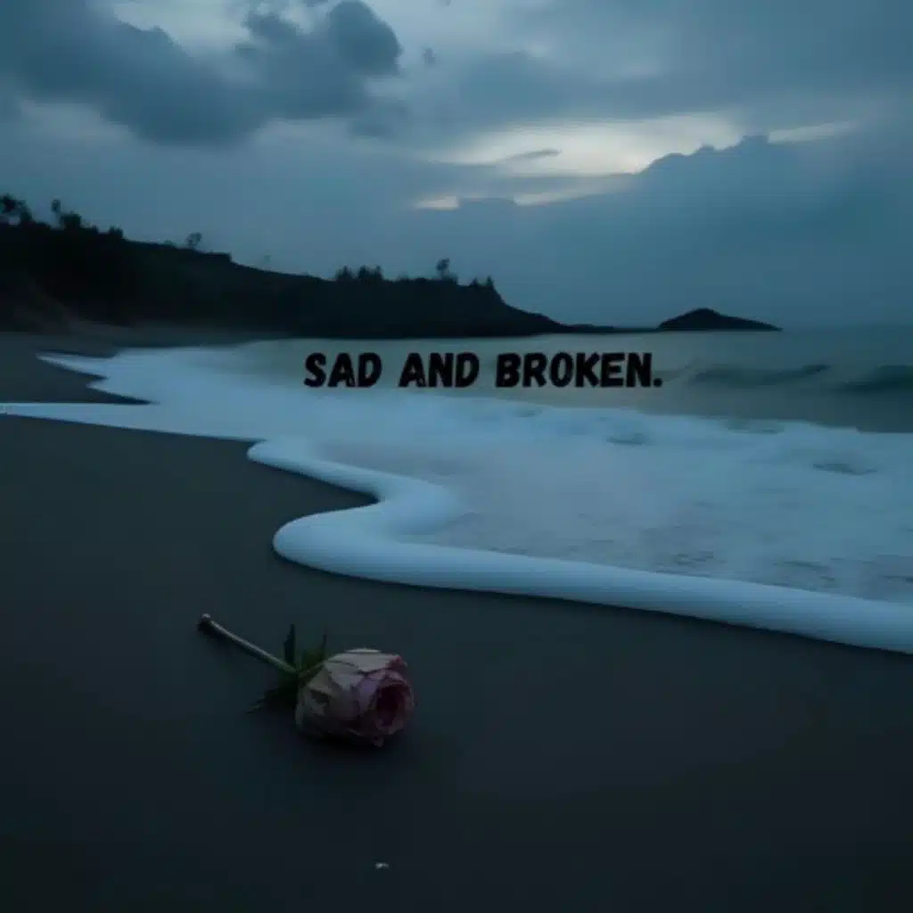 SAD AND BROKEN