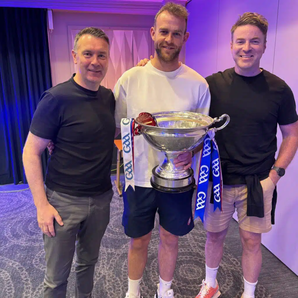 Johnny Glynn. Miscarriages, IVF, hope. Winning All-Irelands with Galway and now New York. Pure love