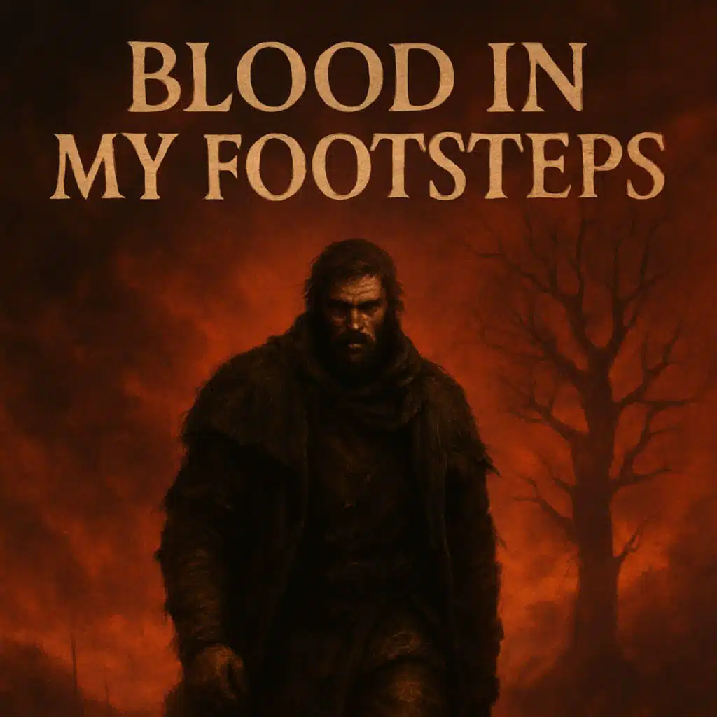 Blood in my footsteps