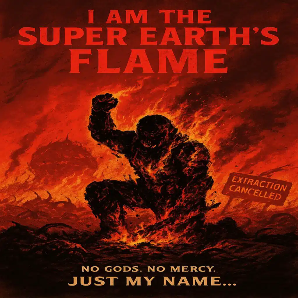 Super Earth's Flame
