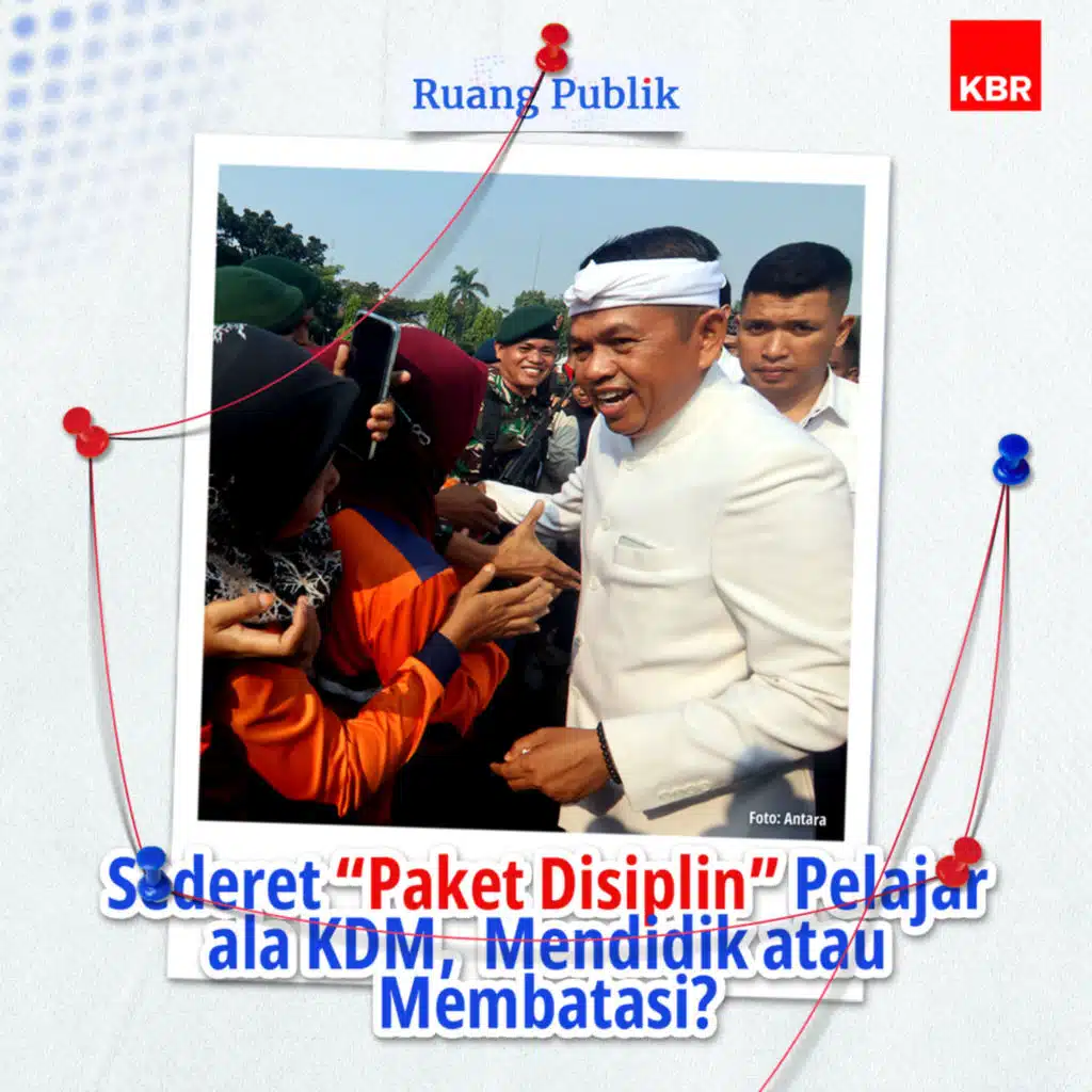 Sederet “Paket Disiplin” Pelajar ala KDM, Mendidik atau Membatasi?